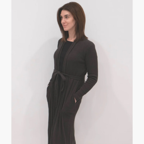 Organic Lounge Robe - Organic Maternity Clothes - Monica + Andy