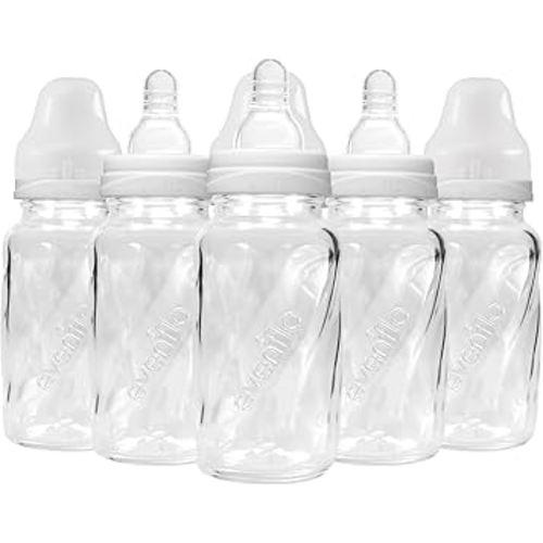 Amazon.com : Evenflo Feeding Classic Glass, Twist Bottles, 4 Oz, 6 Bottles. : Baby