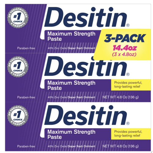 Desitin Maximum Strength Baby Diaper Rash Cream with 40% Zinc Oxide, 14.4 Ounces | Costco
