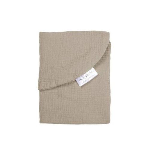 Snuggle Me Organic Curve Lounger Muslin Cover - Birch