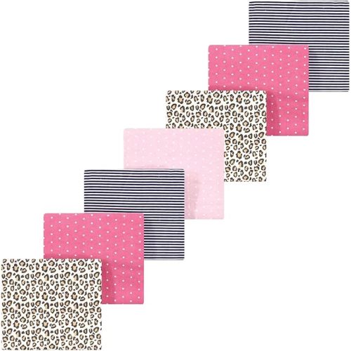 Luvable Friends Little Treasure Flannel Receiving Blankets 7pk