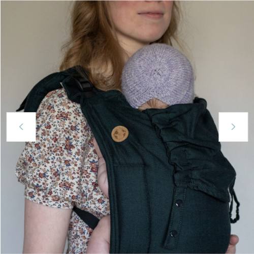 LennyLamb Ever green Buckle Baby Carrier | Cotton – Little Zen One