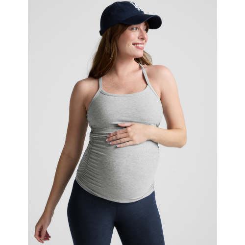 Spacedye Keep Your Cool Maternity Slim Racerback Tank | Beyond Yoga