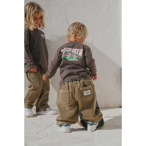 Vintage Cord Baggy Skate Crew Pant - Beige - Groms – Salty Shreds