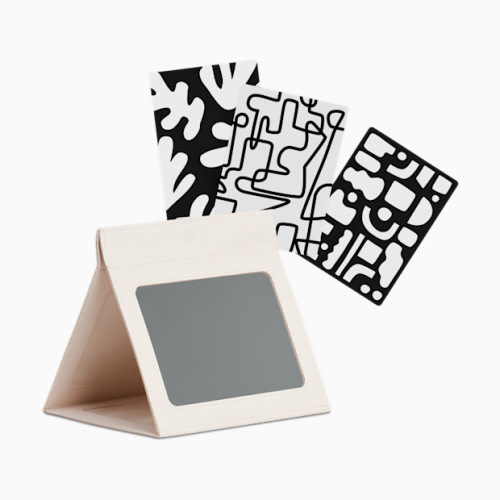 Lalo Tummy Time Mirror + Art Cards