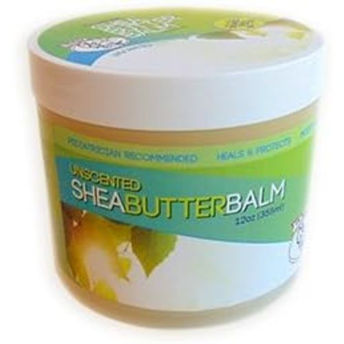 CJ's BUTTer The Original All Natural Shea Butter Balm - Unscented, 12 oz. Tub