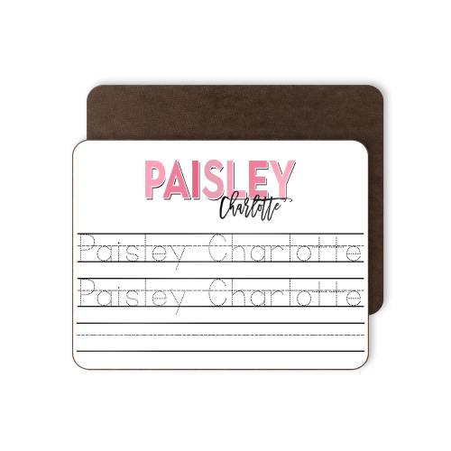 Name Tracing Sign, Kids Personalized Tracing Board, Name Tracing Board, Name Tracing Sign, Kindergarten Educational Tracing
