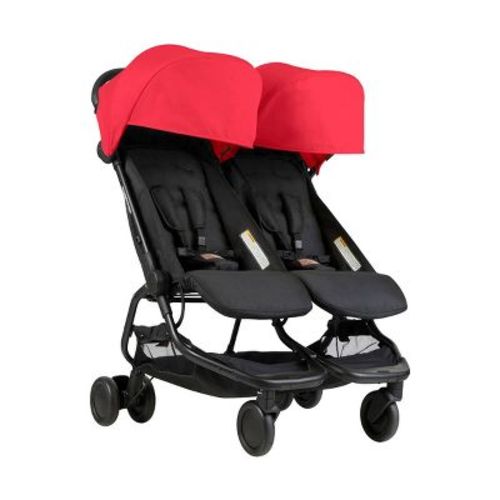 Mountain Buggy Nano Duo Stroller in Ruby