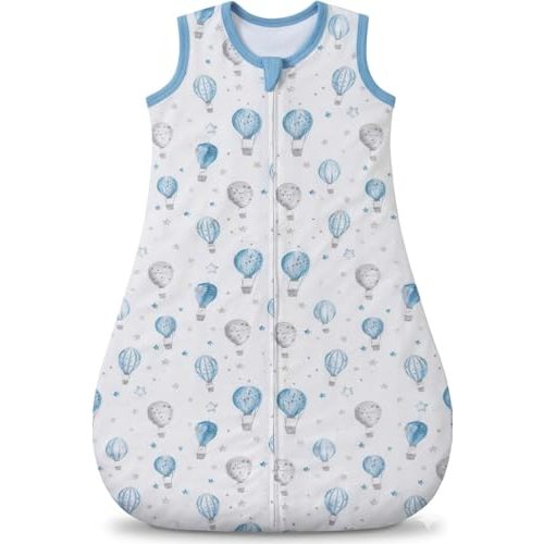 Rayon Made from Bamboo Sleep Sack – TOG 1.0 Soft Wearable Blanket for Infants & Toddlers