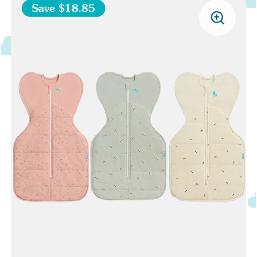 Swaddle Up Starter Bundle | 2.5 TOG | Rose Pebbles | Olive Bees | Oatmeal Bees