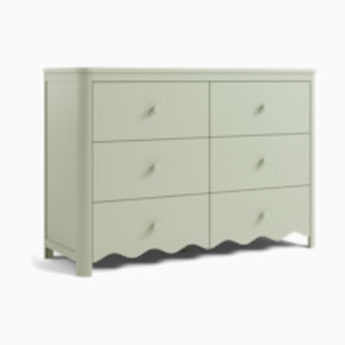 Storkcraft Casablanca 6 Drawer Dresser - Sage