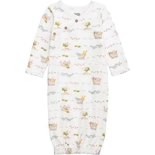 Mud Pie Baby Boy Noah's Ark Take Me Home Gown