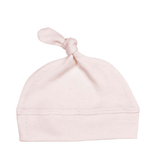 Blush | Organic Knotted Hat 0-3m