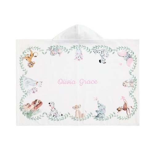 Disney Baby Beach Hooded Towel UPF 50+