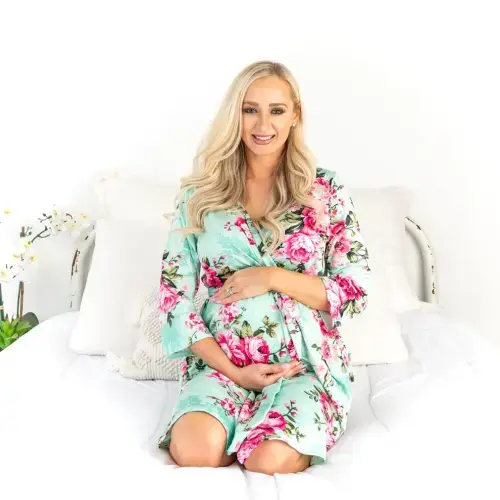 Valentina Maternity Robe – Double the Sprinkles