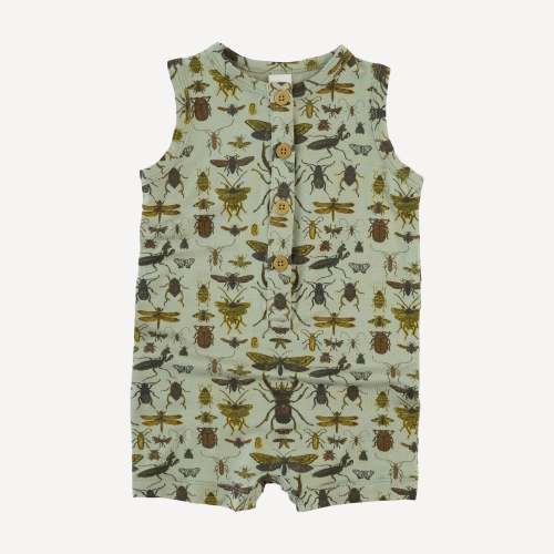 sleeveless union shortie | sage insects | modal