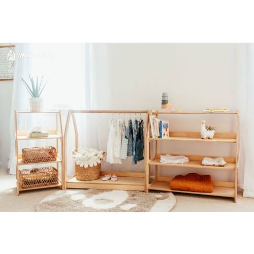 Montessori Storage Set for Clothing & Toys – Woodandroom