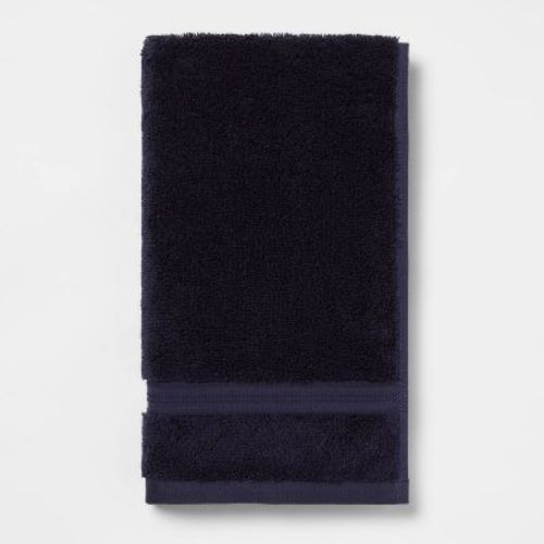 Total Fresh Antimicrobial Hand Towel Navy - Threshold™
