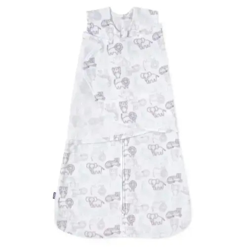 Animal Print Micro-Fleece Swaddle Newborn | HALO