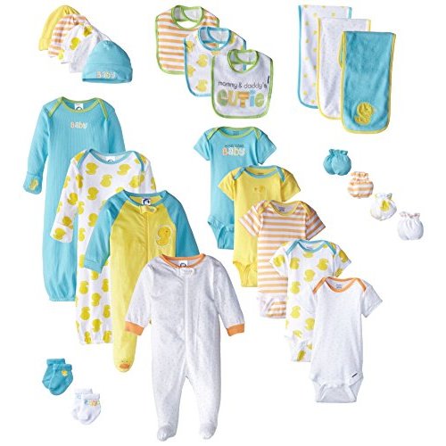 Gerber Unisex-Baby 26 Piece Essentials Gift Set