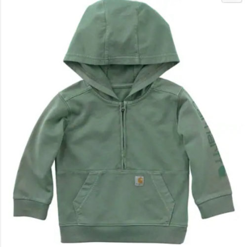 Kids' Long Sleeve Re-Engineered Garment Dye Half-Zip Sweatshirt  (Baby/Toddler)