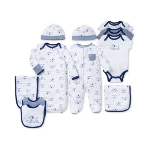 Baby Boys Puppy Toile Gift Bundle Collection