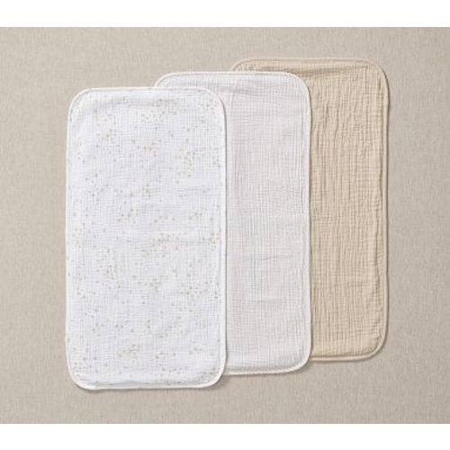 Scattered Stars Changing Pad Liner Set , Set Of 3 , Oat