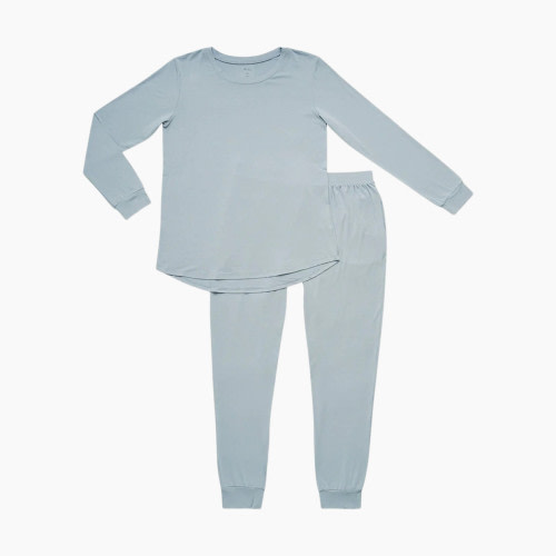 Kyte Baby Women's Jogger Pajama Set - Fog, Large