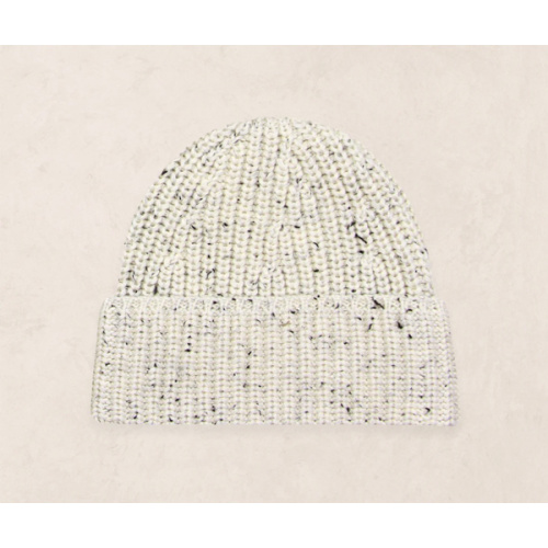 Knit Beanie - Cream Speckle