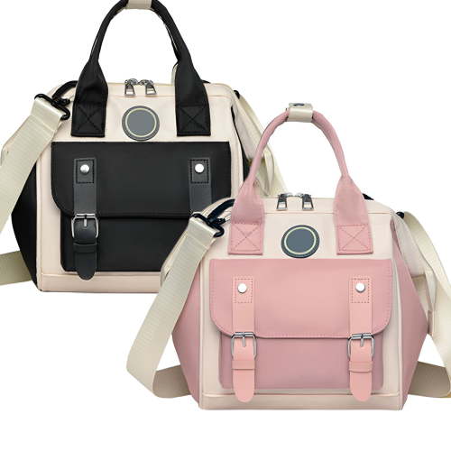 TELOLY 2Pcs Diaper Bag,Smooth Zipping and Unzipping Diaper Bag Backpack,Reduce Burden and Be Breathable Baby Diaper Bag,Colormixing1