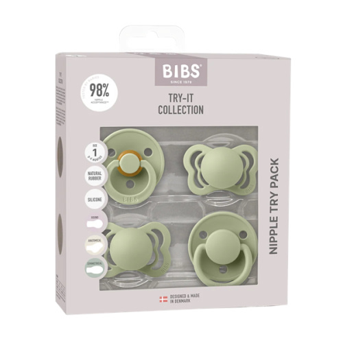 Buy New Baby Try-It Collection - Sage | Fast Delivery – Bibsworld store US