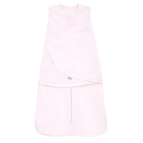 Pink Micro-Fleece Swaddle - small | HALO