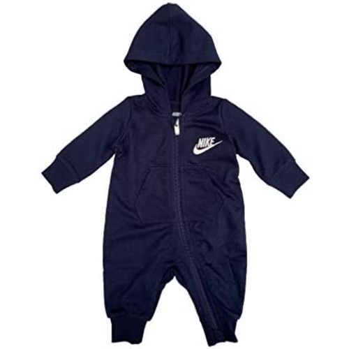 Nike Infant`s Zip Front Long Sleeve Hooded Coverall
