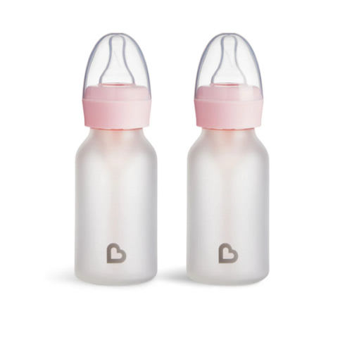 Bond® Silicone Glass Bottle 4oz or 8oz, 2pk | Munchkin