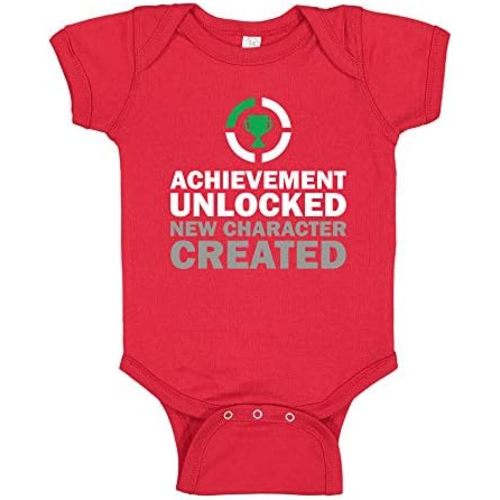 Achievement Unlocked New Character Created Baby One Piece or Toddler T-Shirt