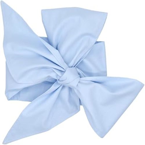 GSHLLO Newborn Swaddle Sash Maternity Bow Sash Baby Swaddle Wrap Sash Infant Bowknot Blanket Newborn Photography Props for Girls Boys Blue