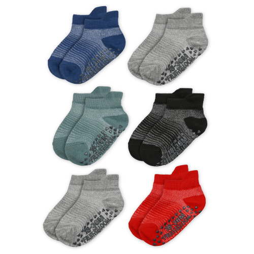 Fruit of the Loom Toddler Low-Cut Socks, 6-Pack, Size 6M-5T