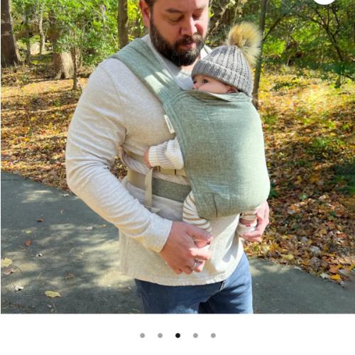 Green Baby Carrier | Ergonomic Soft Structured Carrier