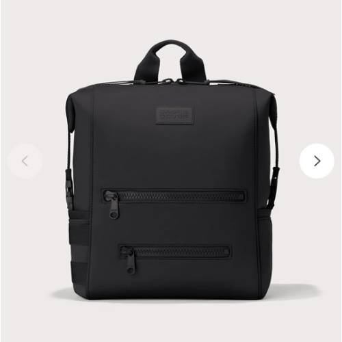 Indi Diaper Backpack in Onyx, Small