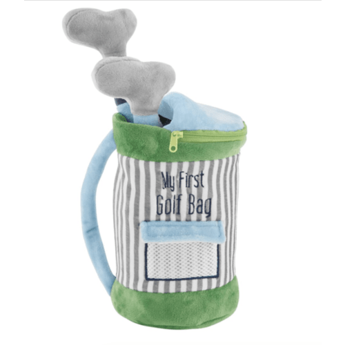 Golf Bag Plush Toy Set