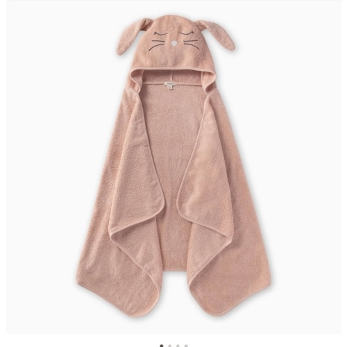 Organic Cotton Toddler Hooded bunny Towel