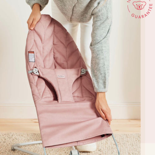 BabyBjörn Fabric Seat for Bouncer Bliss - Dusty Pink