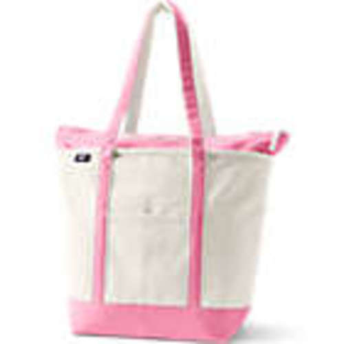 Medium 5 Pocket Open Top Canvas Tote Bag | Lands' End