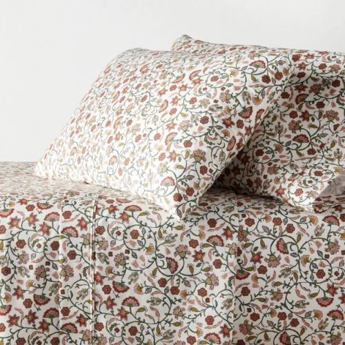 Twin/Twin XL 400 Thread Count Performance Sheet Set Warm Floral - Threshold™