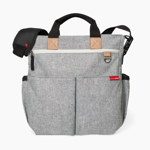 Skip Hop Duo Signature Diaper Bag - Grey Melange