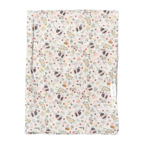 Couverture Mousseline Bambou - Abeille