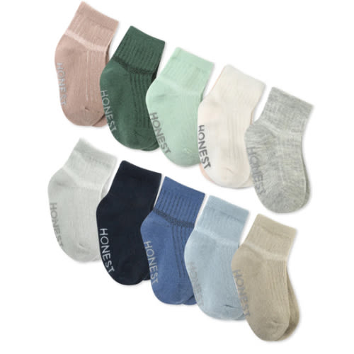 Multipack Cozy Socks Sustainably Made for Baby & Toddler | Honest Baby Clothing