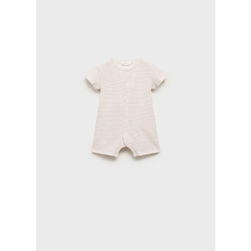 Striped bodysuit pyjamas - Kids | MANGO USA