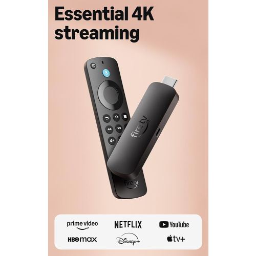 Amazon Fire TV Stick 4K Select (newest model), start streaming in 4K, AI-powered search, and free & live TV