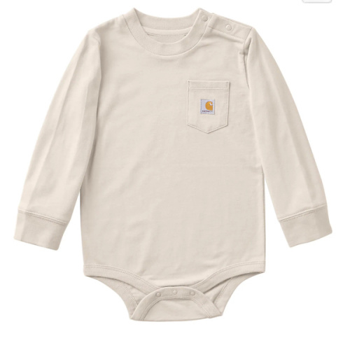 Kids' Long Sleeve Pocket Bodysuit (Baby) | Carhartt